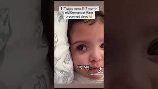 horrific and sad ending to this case! RIP baby Emmanuel Haro #missingchild #killed #murder #shorts