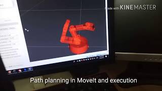 ROS MoveIt Robotic arm with motion planning