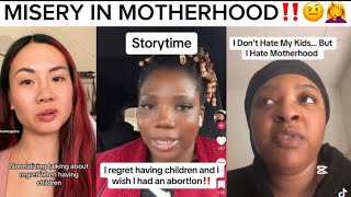 WOMEN REGRET MOTHERHOOD…”IT’S NOT WORTH IT”‼️😩🤦‍♀️😔
