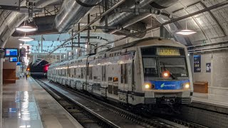 Le RER E et son tronçon entre Nanterre la Folie et Magenta - Gare du Nord 
