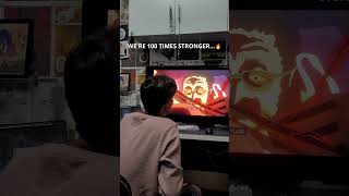 WE'RE 100 TIMES STRONGER 🔥 #nika #thesungod #onepiece #luffy