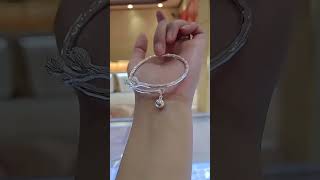 S925 Bangle #IndianJewellery#JewelryLover#SilverJewelry#JewelryTrends#HandmadeJewelry#EthnicJewelry