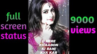 Jugni jugni || new romantic love feeling full screen whatsapp status|| S k feeling status