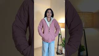 Affordable reversible jacket | Myntra jacket #shorts #ytshortsindia #winterwear