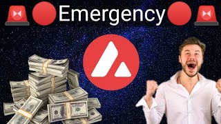 Avelanche emergency alert treading strategy to earn profit