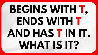 ONLY A GENIUS CAN SOLVE THESE RIDDLES 🧩 25 Tricky Mind Games 🧠