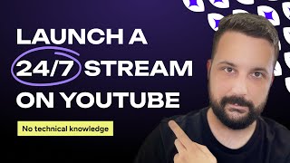 How To Livestream 24/7 On Youtube Without Technical Knowledge 🎥