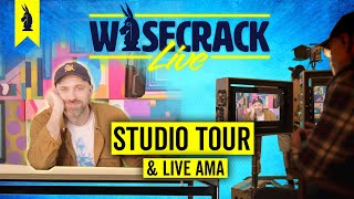 Studio Tour and Live Q&A! - Wisecrack Live - 5/24/2023 #philosophy #culture