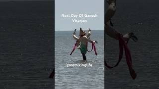 Post Ganesh Visarjan At Mumbai #ganesh #ganpatibappamorya #ganeshchaturthi #ganesha #shorts #wow #yt