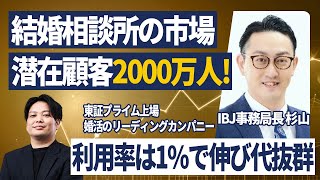 結婚相談所のビジネスモデルと市場規模、今後の動向を徹底解説【IBJコラボ】