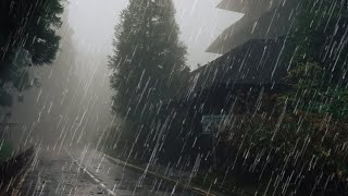 Rain Sounds For Sleeping - 99% Instantly Fall Asleep With Rain And Thunder Sound At Night, Rain #77
