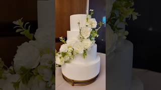 DIY Wedding Cake #wedding #weddingdiy #weddingcake #diy