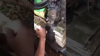 Beer bottle cap making process