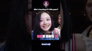 she's still a baby 🥰 [©gomazii_minji] #hanni #hannipham #newjeans #njz #hanninewjeans #kpop #shorts