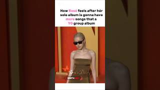 Hér album has more songs than YG💀 #Rosé #Rosie #ROSÉisCOMING #meme #vampirehollie #ROSÉSROSIE #fyp