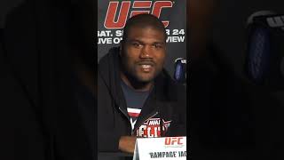 Jon Jones and Rampage Jackson TRASH TALK was something else…🤣 #mma