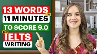 IELTS WRITING | 13 Essential Words YOU MUST KNOW for your IELTS Tasks 1&2 | BAND 9.0 VOCABULARY