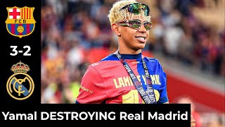 BLONDE LAMINE YAMAL DEMOLISHES REAL MADRID 3rd time this season | CDR FINAL | (26/04/2025)