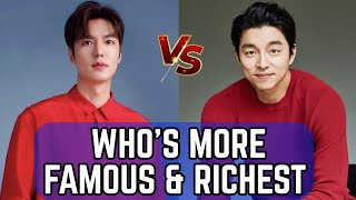 Lee Min Ho 🆚 Gong Yoo Top-2 korean actor who's more famous and rich in 2025 ⁉️🤔