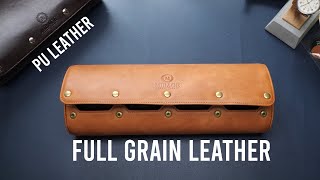 Is Full grain leather worth the additional cost? - Mirage Luxury Travel Review