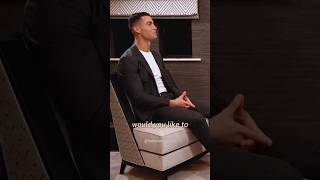 Cristiano Ronaldo about his biggest rival #shortvideo #criatianoronaldo