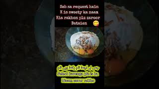 Meri Nai Sweet Recipe 🤩 | Kya Naam Rakhen? | Mithai#shorts#zonikitchen#food#cooking#indianfood