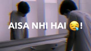 Sad Shayari WhatsApp Status 😭 Fake Love Status 🥺 Mood Off Status 😢 Heart Broken Status 💔 REHAAN