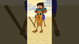 HELP Herobrine To Speed Up His Friend And Wins The Sprint Race #friendship #shorts #trending #anime