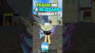 pls easy blizzard combo #bloxfruits #roblox #bloxfruitsscript #bloxfruitspvp #bloxfruitsroblox