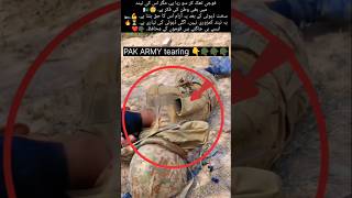 A young Pak Army soldier is fast asleep during training. #army #armyforce #defenceattache #armylife