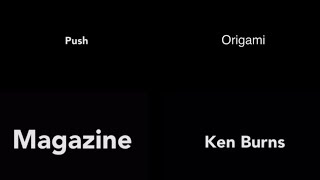 Apple slideshow music