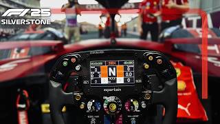 ULTRA REALISTIC F1 25 Gameplay - Ferrari SF-25 Lewis Hamilton SILVERSTONE