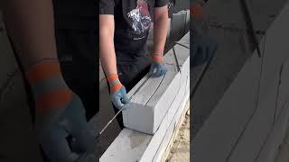 приспособление для армирования блоков из газобетона #стройка #газобетон #кладка #дом