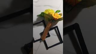 "DIY Floral Wall Decor with Hanging Green Vines 🌿✨"