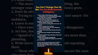 7 Ways to Build Success Intelligence (Even If Your IQ Stays the Same) #lifeadvice #love