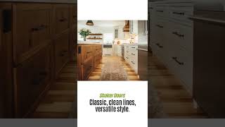 KITCHEN GOALS for 2024! Top Cabinet Door Trends You Need to Know
