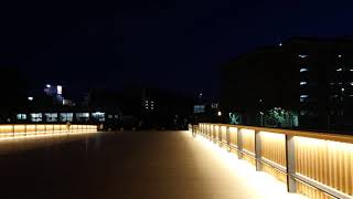 桜城橋を渡ってみた(4K)