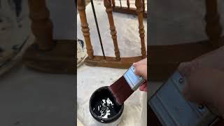 How to Paint A Wood Chair - No Fancy Tools!  #diy #furnitureflip #furniturepainting #homedecor