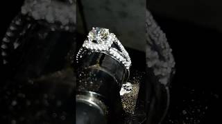 Custom 18kt white gold 1.32 ct diamond finished product Palacio the Jeweler