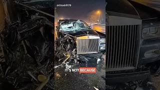This Is Why You’ll Never See a Rolls-Royce in a Crash Test