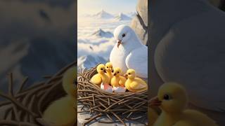 Heartbroken Pigeon Loses Her Baby 💔#AnimalStory