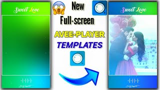 New_Avee_player_Full_screen_whatsapp_status #Black_screen_Templates #Lovely_Template