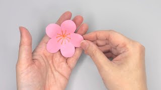 Origami flower with sticky notes 🌸🌼