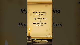 I broke but healed || #motivation #quotes #life #english_quotes