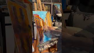 Floating City | 18x24 inches oil on canvas