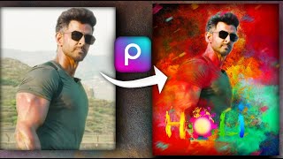 happy holi || photo editing picture editing #edit #picsart #how_to_edit_photo