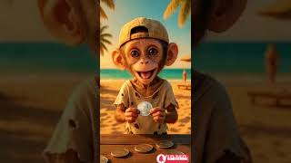 एक बंन्दर बहुत गरीब था। #cartoon #ai #shortsfeed #trending #viral #trendingshorts #monkey #shorts