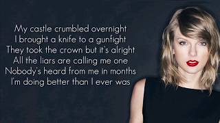 Taylor Swift - Call It What You Want (Lyrics / Lyrics video) (acoustic version)