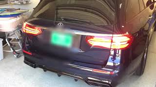 AMG E63 S Wagon exhaust