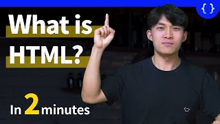 HTML explained in 2 minutes (HyperText Markup Language)